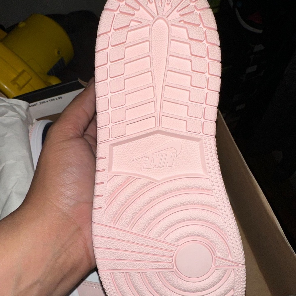 Nike Sneakers with Pink Sole